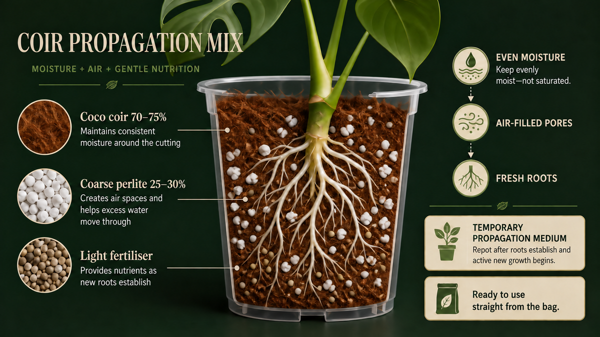 Coir Propagation Mix