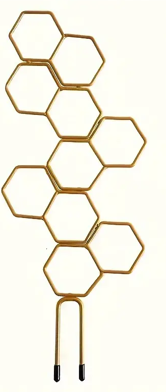 Metal Hexagon Plant Climbing Trellis