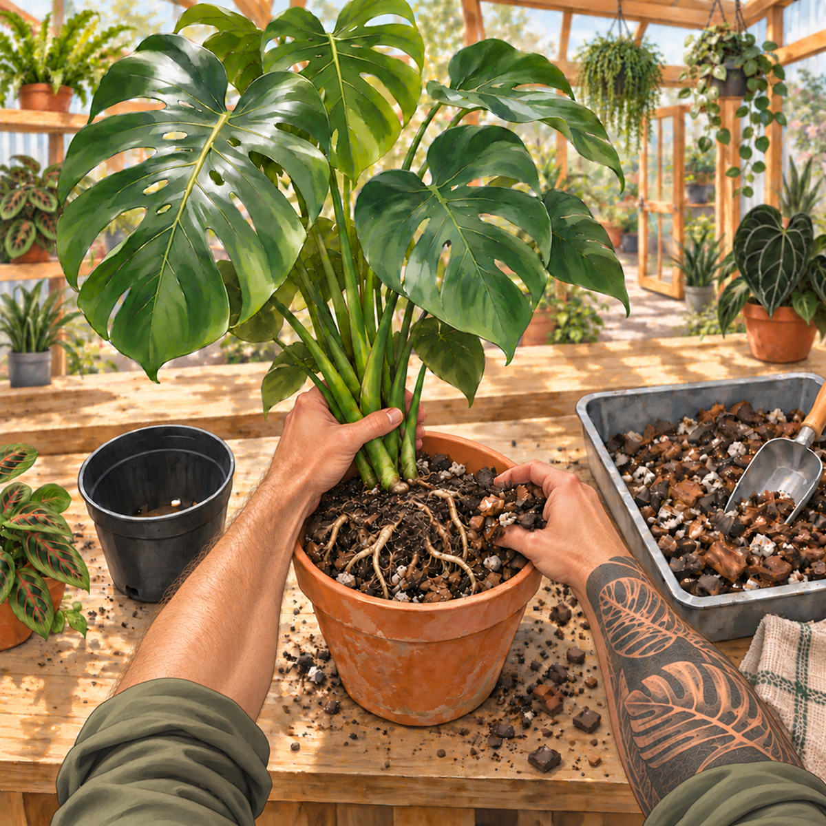 Repotting Service
